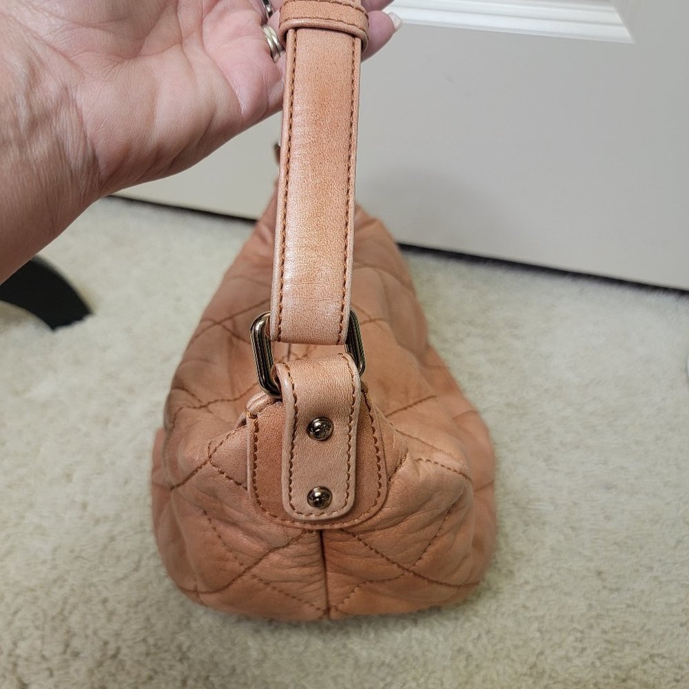 CHANEL Cloudy Bundle Quilted Burnt Orange Hobo Bag - Picture 6 of 13